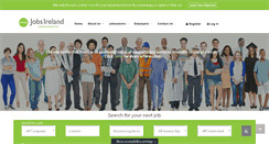 Desktop Screenshot of jobsireland.ie